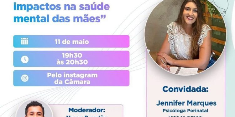 Câmara discute romantização da maternidade em live nesta quinta-feira, 11