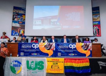 Assembleia sedia abertura do Orçamento Participativo 2023 do Estado para a Região Metropolitana