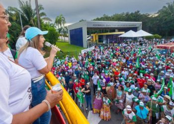 Presidente Iracema Vale recebe trabalhadores rurais durante o ‘Grito da Terra – Maranhão 2024’