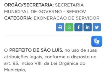 Eduardo Braide exonera chefe de gabinete da SEMMAM em ato de retaliação política