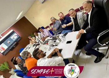 Parece uma gestão feliz??? Foto: Reprodução UFMA