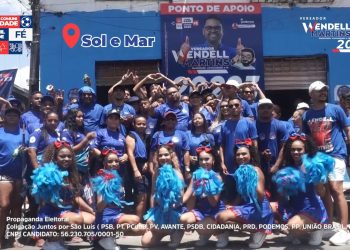 Arrastão Azul de Wendell Martins ganha força e domina diversos bairros de São Luís