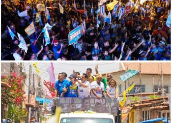 Grandes carreatas e caminhadas demonstram crescimento de Duarte na reta final da campanha