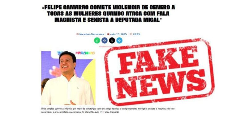 Investigação Policial Apura Fake News Contra Vice-Governador Felipe Camarão: Suspeito Já Foi Identificado