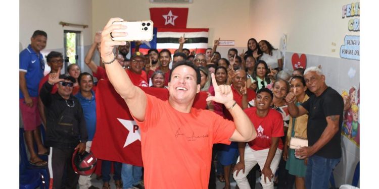 Em clima de campanha, Felipe Camarão cresce no interior e mira fortalecimento da candidatura do PT