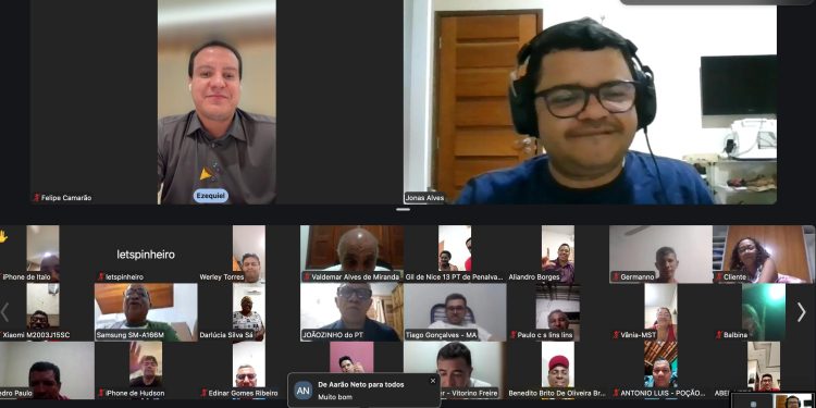 Presidentes, dirigentes e vereadores do PT-MA se reúnem para traçar estratégias com Felipe Camarão