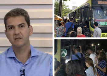 Sistema de ônibus entra em colapso e capital pode amanhecer sem transporte coletivo