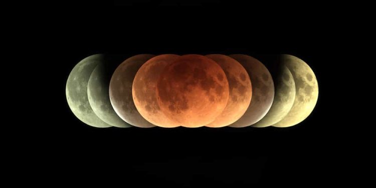 Eclipse lunar total vai tingir o céu de vermelho na madrugada de 3 de março