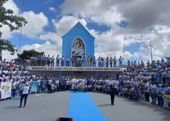 Caminhada do Terço dos Homens reúne fiéis em ato de fé pelas ruas de São Luís