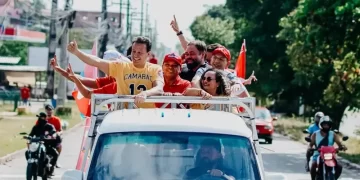Carreata reúne apoiadores e reforça aliança entre Felipe Camarão e Lula em São Luís
