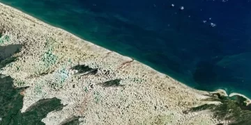 Do espaço, Lençóis Maranhenses impressionam pela paisagem de dunas e lagoas