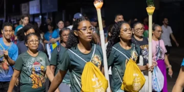 Promessas e devoção levam fiéis a percorrer 21 quilômetros até São José de Ribamar