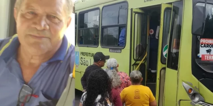 “Seu Ribeiro” morre dentro de ônibus após mal súbito em São Luís